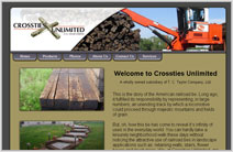 Built by EZ-NetTools - Cross Ties Unlimited